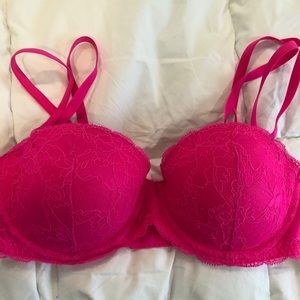 PINK Laced Bra